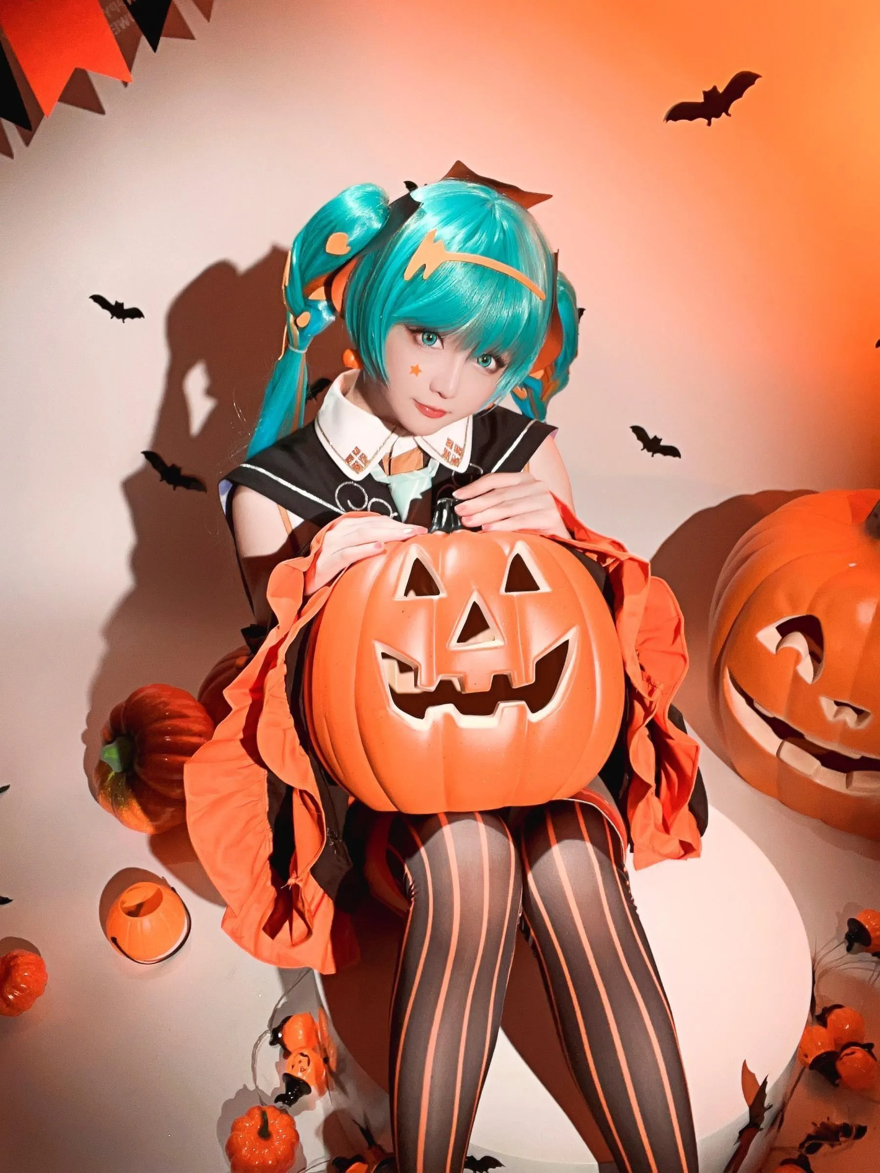 星之迟迟 – NO.164 23年10月计划赠品 万圣节MIKU [53P]插图3